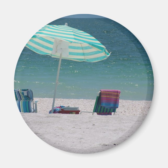 Beach time Is Near Magnet (Front)