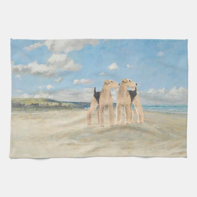 Beach Time Tea Towel (Horizontal)