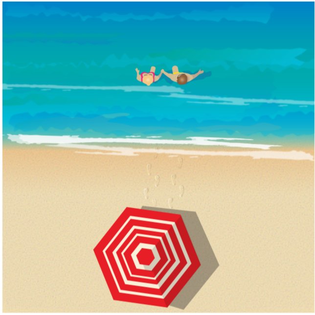 Beach Time! Tote Bag (Creator Uploaded)