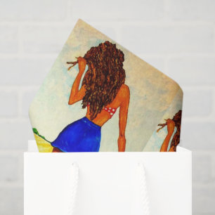 Beach tissue paper