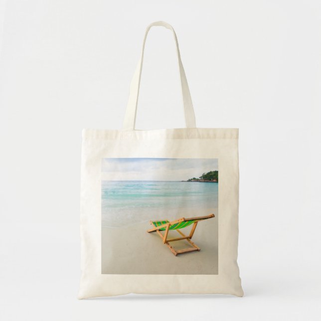 Beach Tote Bag (Front)
