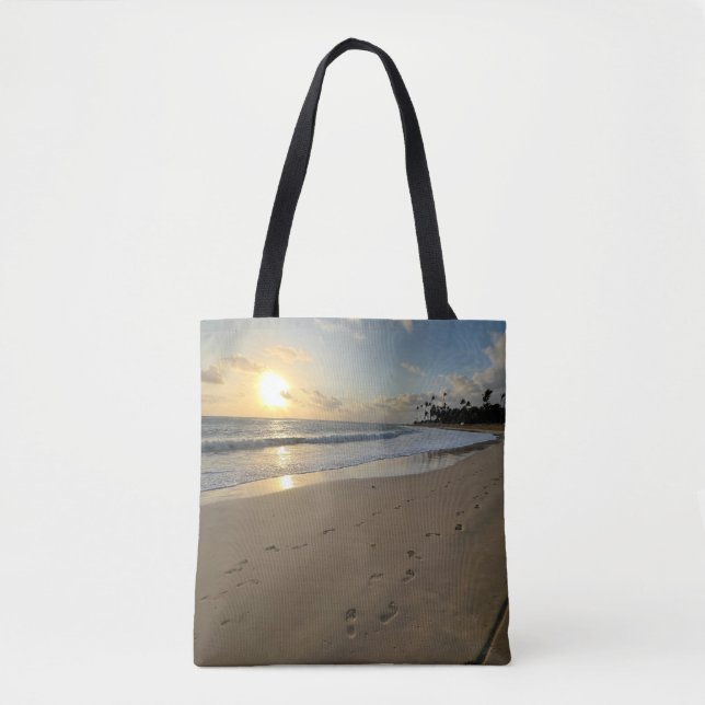 Beach Tote Bag (Front)