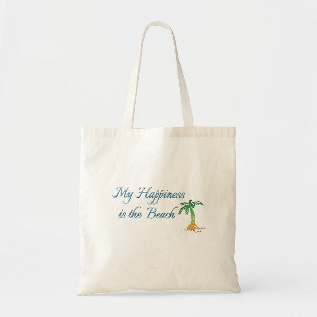 Beach Tote Bag (Front)