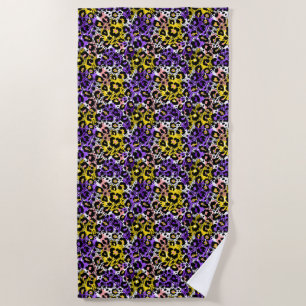 Beach Towel-Animal Print Towel