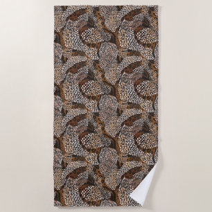 Beach Towel-Animal Print Towel
