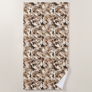 Beach Towel--Camo Print Towel
