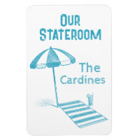 Beach Towel Cruise Ship Stateroom Door Marker