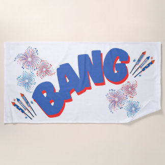 Beach Towel / Independence Day /July4th 