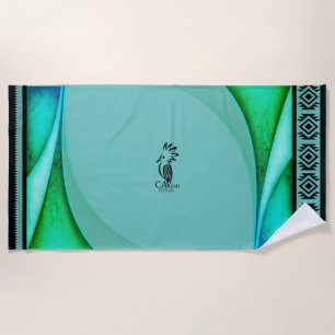 Beach towel Lagon /Cagou Style