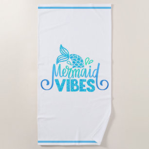 Beach Towel--Mermaid Towel