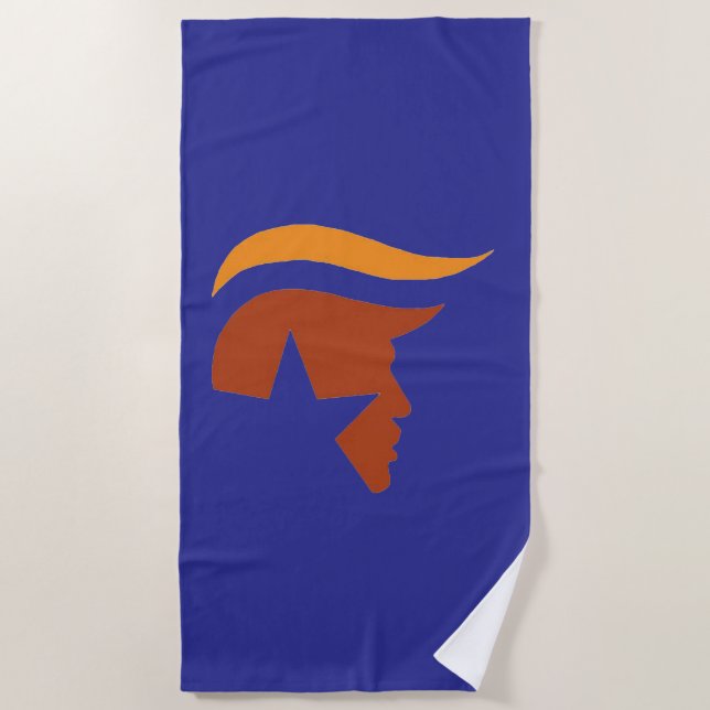 BEACH TOWEL - PATRIOTIC PROFILE (Front)