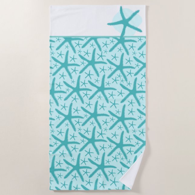 Beach Towel--Starfish Beach Towel (Front)