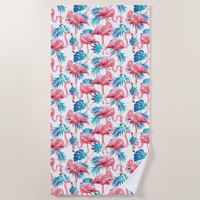 Beach Towel Tropical Palms (Front)