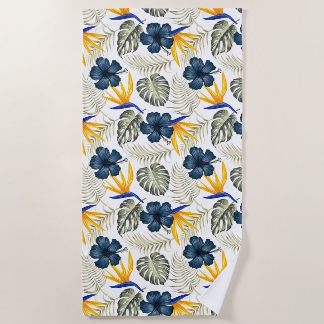 Beach Towel Tropical Palms (Front)