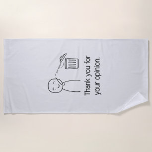 Beach Towel — Tropical Summer 2026 Design