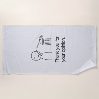 Beach Towel — Tropical Summer 2026 Design