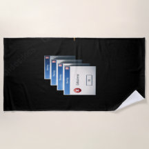 Beach Towel — Tropical Summer 2026 Design