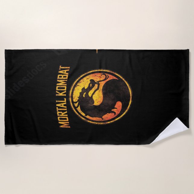 Beach Towel — Tropical Summer 2026 Design (Front)
