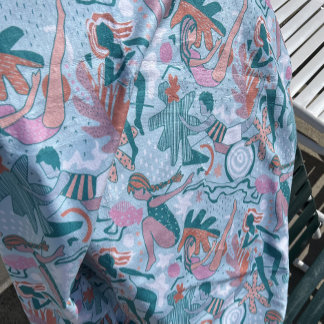 Beach Towel: Underwater Swimming Beach Towel