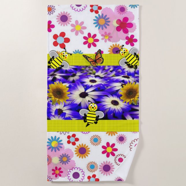 Beach towels Bumblebee (Front)