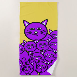 Beach towels Cats