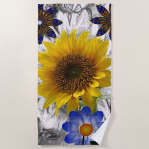 Beach towels Sunflowers