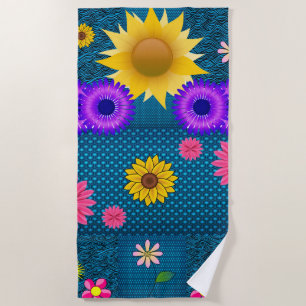 Beach towels Sunflowers