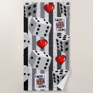 Beach towels Valentine's