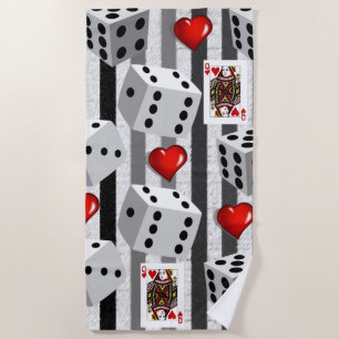 Beach towels Valentine's