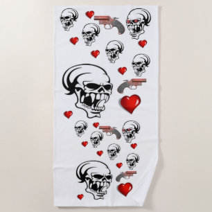 Beach towels Valentine's