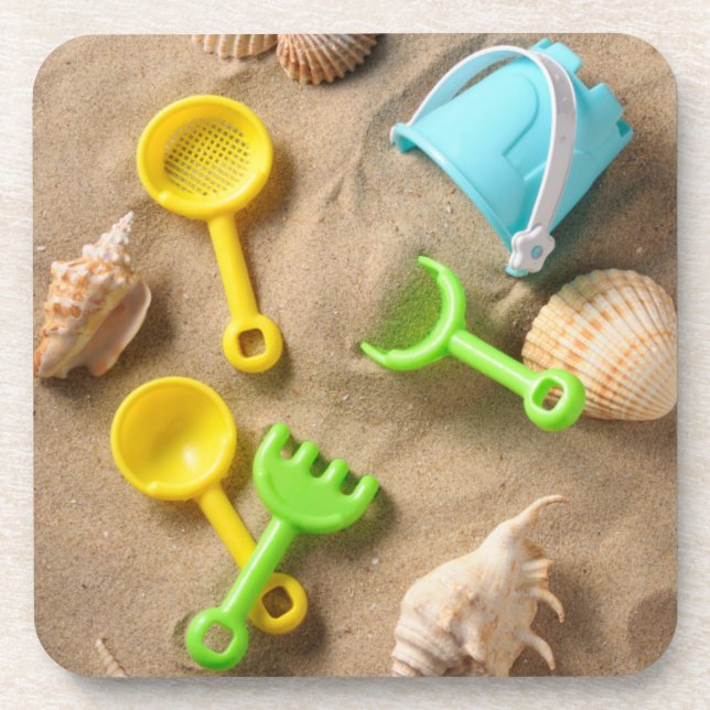Beach Toys Coaster (Front)