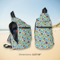 Beach Toys Icons Pattern