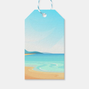 Beach travel Gift Tags
