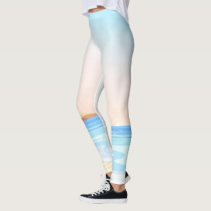 Beach travel leggings
