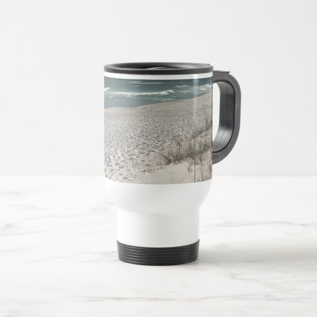 Beach  travel mug (Front Right)