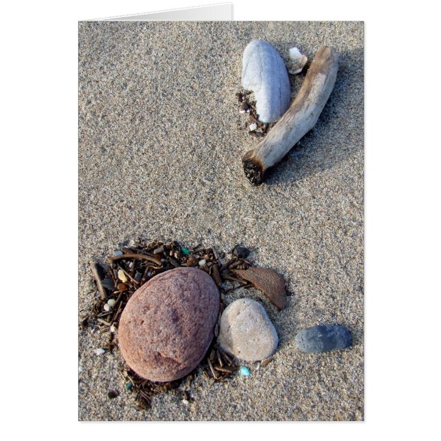 Beach Treasures Card (Front)