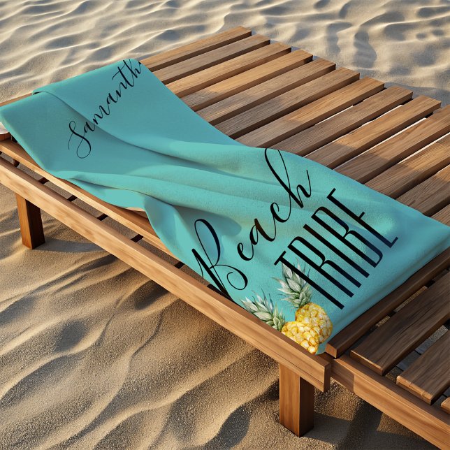 Beach Tribe Bachelorette Party Girl's Trip Weekend Towel (Creator Uploaded)