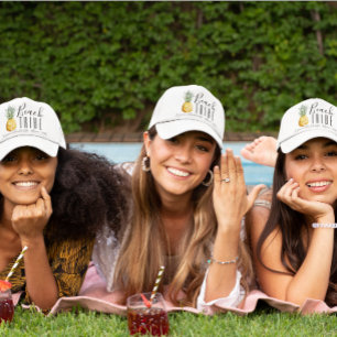 Beach Tribe Girl's Trip Bachelorette Vacation Trucker Hat