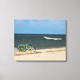 Beach Trike - Progreso, Yucatan, Mexico Canvas Print