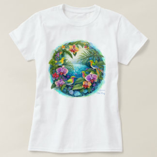 Beach tropical T-ShirGemma Orte Diseños T-Shirt