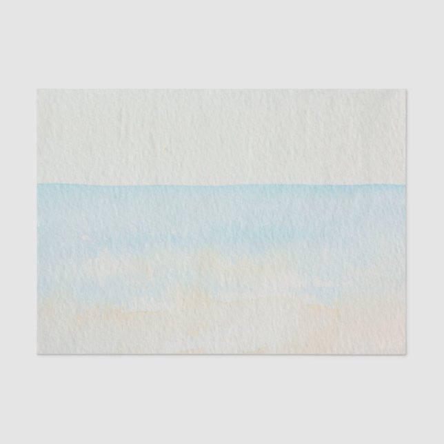 Beach Tropical Tissue Paper (Front)