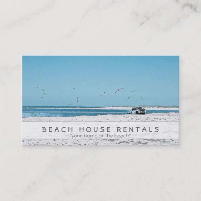 Beach Truck Business Card (Front)