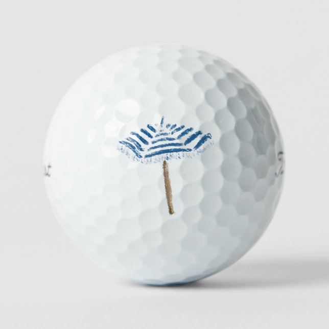 Beach Umbrella Golf Balls (Front)