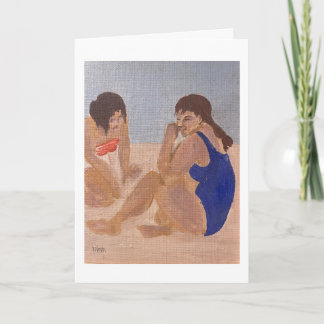 Beach Vacation Card