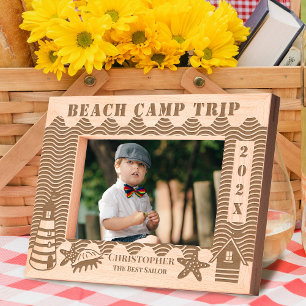 Beach Vacation Etched Frames