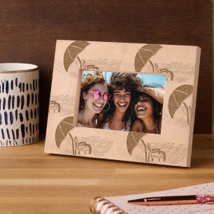 Beach Vacation Friendship Etched Frames