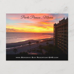 Beach Vacation House Short term Rental  Postcard