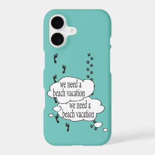 Beach Vacation iPhone Case