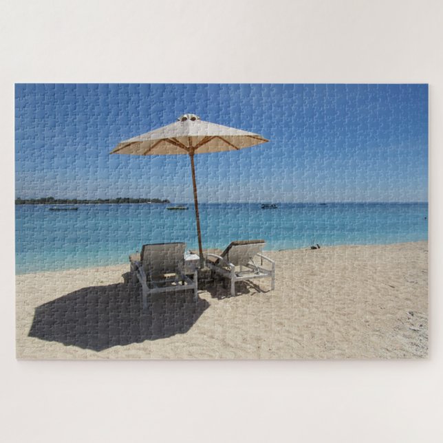beach vacation jigsaw puzzle (Horizontal)