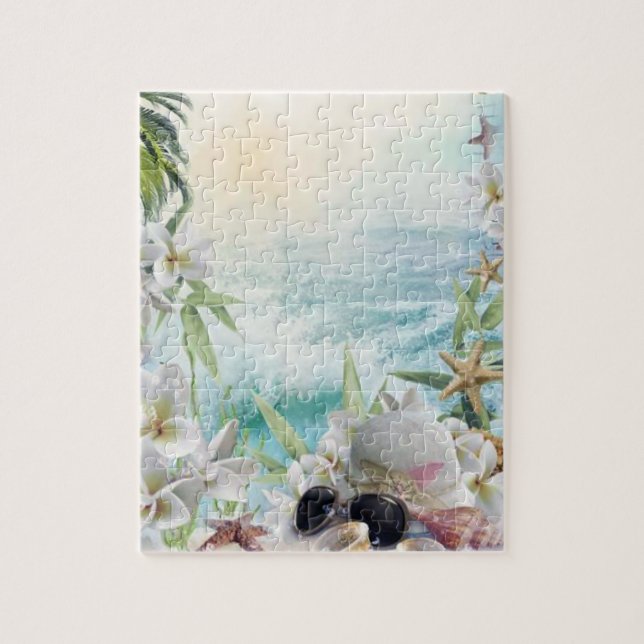 Beach Vacation Jigsaw Puzzle (Vertical)